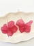 BRINCO FLOR ANZOL PÉTALAS FOSCAS - PINK - comprar online