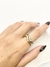 Anel kit bicolor - DOURADO/PRATA - comprar online