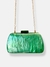 Clutch resina marmo - VERDE - comprar online