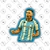 Sticker Maravilla Martinez - comprar online