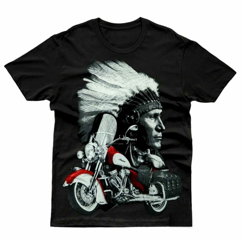 CAMISETA INFANTIL INDIAN MOTO E INDIO