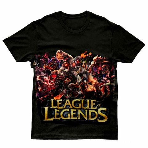 CAMISETA INFANTIL LEAGUE OF LEGENDS LIDERES