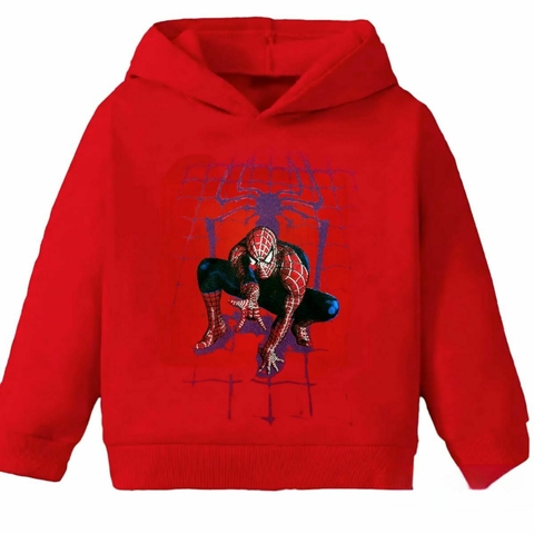 MOLETOM INFANTIL HOMEM ARANHA