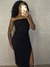 Vestido tubinho com fenda - comprar online