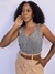Blusa Tricot decote em V