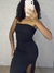 Vestido tubinho com fenda na internet