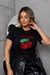 T-shirt de Luxo Cherries - Caras & Raras 