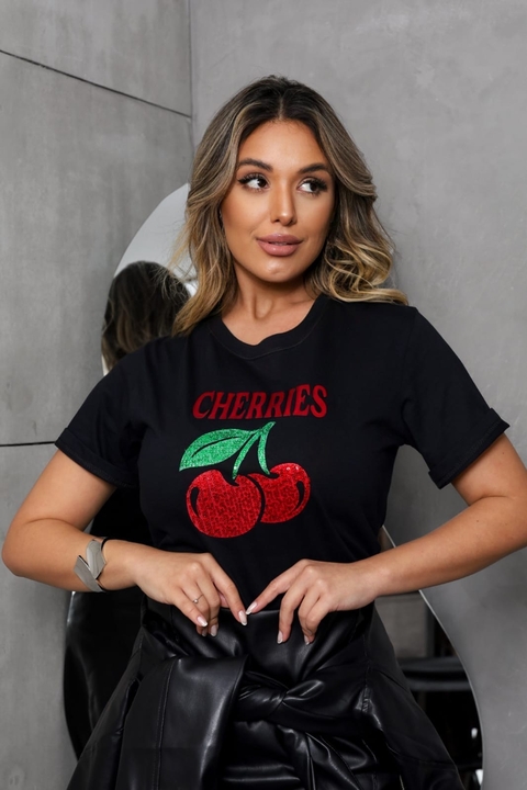 T-shirt de Luxo Cherries