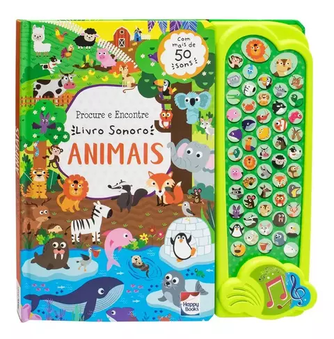 Procure E Encontre - Livro Sonoro: Animais