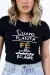 T-SHIRT: QUEM PLANTA FÉ COLHE MILAGRE - comprar online