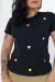 T-SHIRT: CORAÇÕES COLORIDOS