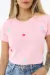 T-SHIRT: CORAÇÕES COLORIDOS - comprar online