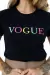 T-SHIRT: VOGUE - comprar online