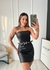 Vestido Couro Fake Sophia