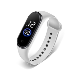LED Relógio M4 Pulseira digital Esportivo A prova água feminino masculino mega promoçao - comprar online