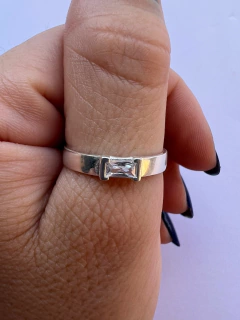 Anel Zircônia Cristal | AN023 - comprar online