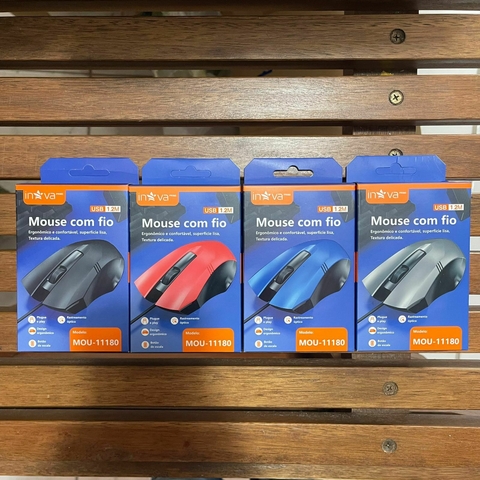 Mouse com Fio Inova MOU-11180
