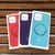 Capa Emborrachada Colorida com Magsafe