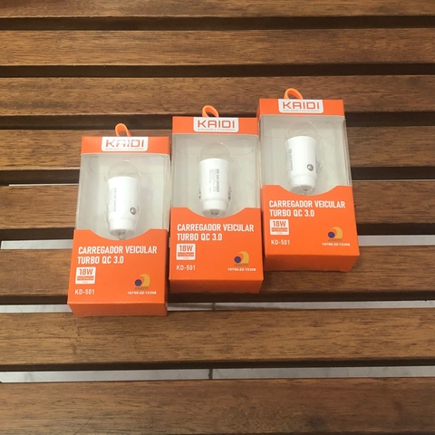 Fonte Veicular 18W Kaidi KD-501
