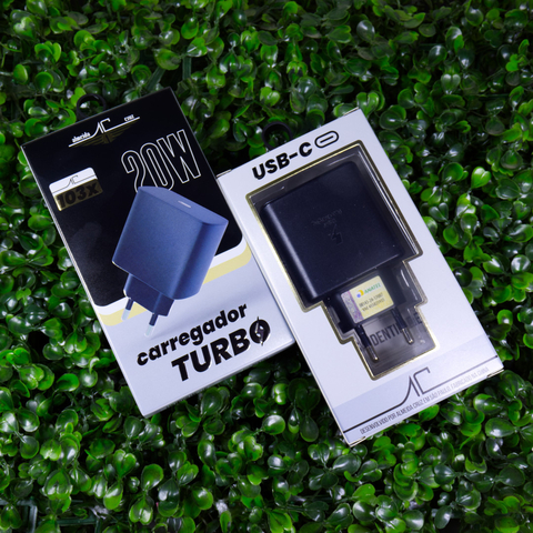 Carregador Turbo PD 20W Almeida Cruz - AC-103x - comprar online
