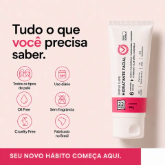 Kit 2 Unidades Hidratante Facial SHA SHA 40g | Hidratação Diária | Oil Free | Todos os Tipos de Pele