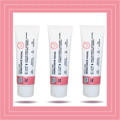 KIT 3 Unidades Hidratante Facial 65g