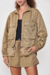 Jaqueta Colcci Nylon Bege