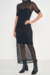 Vestido Colcci Tule Preto