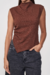 Blusa Colcci Marrom Assimétrica