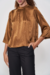 Blusa Colcci Dourada