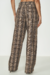 Calça Colcci Xadrez Marrom - comprar online