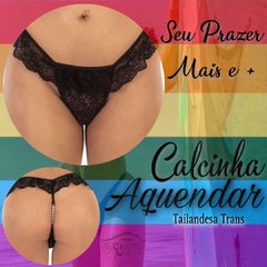 CALCINHA AQUENDAR TAILANDESA COM ABERTURA NO BUMBUM na internet
