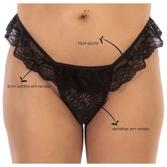 CALCINHA AQUENDAR TAILANDESA COM ABERTURA NO BUMBUM - USE & ABUSE SEXSHOP 
