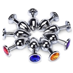 PLUG ANAL CRISTAL ARREDONDADO