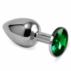 PLUG ANAL CRISTAL ARREDONDADO - USE & ABUSE SEXSHOP 