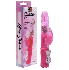 VIBRADOR JACK RABBIT ROTATIVO COM 8 FUNÇÕES DE ROTAÇÃO E 36 DE VIBRAÇÃO