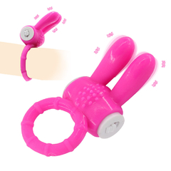 ANEL PENIANO COELHINHO COM VIBRO - comprar online