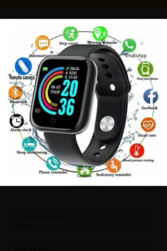 Imagem do Smartwatch Smart Bracelet D20 1 1.3"