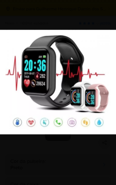 Smartwatch Smart Bracelet D20 1 1.3" - loja online