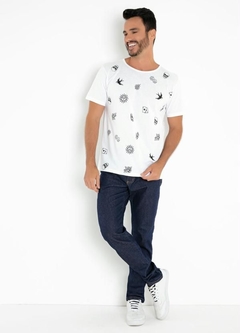 Camisa manga curta masculina