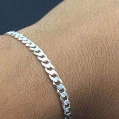 Pulseira De Prata 925 Escama