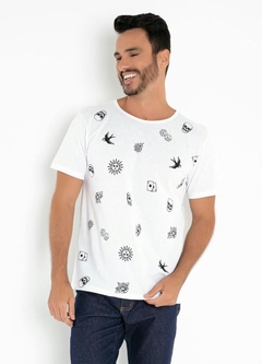 Camisa manga curta masculina na internet