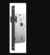 Fechadura Porta Interna Quarto Stam 813/35 Preto Fosco Rq1 - comprar online