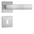 Fechadura Roseta Quadrada Inox Escovado 813/35 Interna Stam