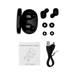 Bluetooth Wireless Earphone HiFi 5.1 Bluetooth IPX4 True Wireless Sport Headset With Portable charging cabin on internet