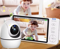 DAFUSHOP Babá Eletrônica Câmera Sem Fio Visão Noturna Infravermelho Vigilância Automática Indoor Monitor on internet