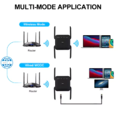 Repetidor de Wi-Fi 2.4Ghz/5Ghz Extrema Velocidade e Conexão com Tecnologia Dual Band | Extensor de Sinal de Longo Alcance - HighTech Tecnologias