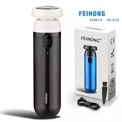 Image of New Mini Electric Shaver Long-Lasting Battery Life Portable Car Rechargeable Razor Travel Car Mini Shaver