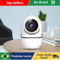 DAFUSHOP Babá Eletrônica Câmera Sem Fio Visão Noturna Infravermelho Vigilância Automática Indoor Monitor - buy online