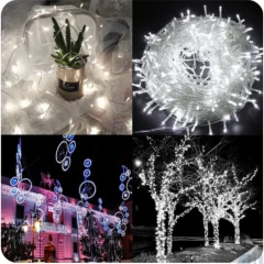 Pisca Pisca De 100 LEDs 8 Funções 10 Metros para Decoração - HighTech Tecnologias